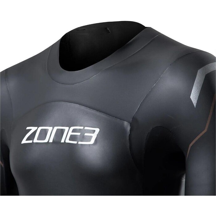 2024 ZONE3 Mens Thermal Agile Wetsuit WS22MTAG101 - Black / Gold